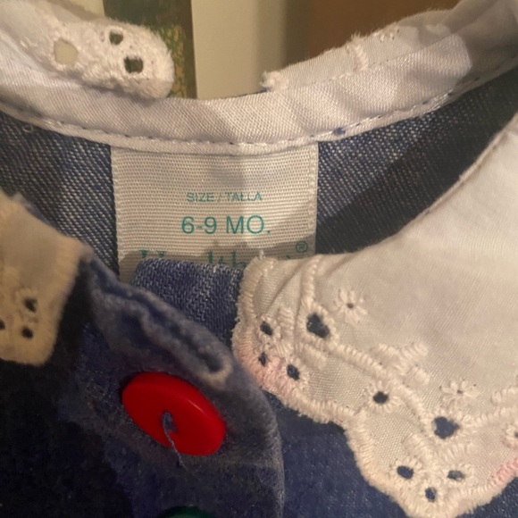 Bundle of 2 Vintage Healthtex Denim Rompers - Picture 16 of 16